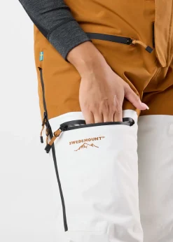 Outlet Swedemount Freeride Bib Pants W Offwhite/Almond Beige