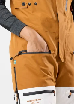 Outlet Swedemount Freeride Bib Pants W Offwhite/Almond Beige