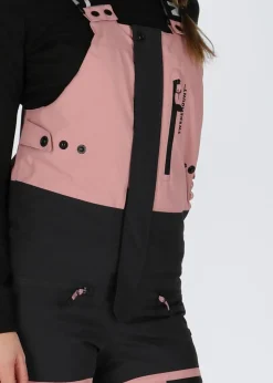 Clearance Swedemount Freeride Bib Pants W Dusty Rose/Charcoal