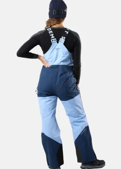 Outlet Swedemount Freeride Bib Pants W Dusty Blue/Midnight Navy
