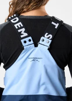 Outlet Swedemount Freeride Bib Pants W Dusty Blue/Midnight Navy