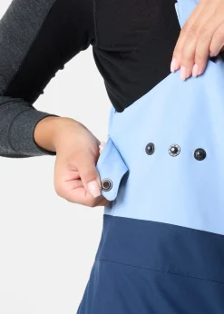 Outlet Swedemount Freeride Bib Pants W Dusty Blue/Midnight Navy