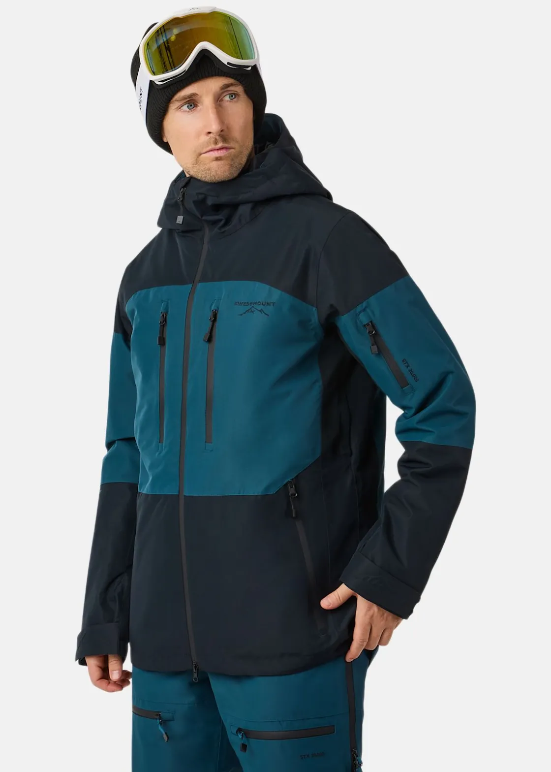 Online Swedemount Freeride Jacket Emerald Green/Black