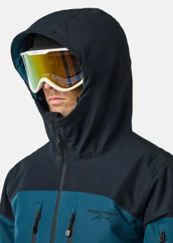 Online Swedemount Freeride Jacket Emerald Green/Black