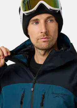 Online Swedemount Freeride Jacket Emerald Green/Black