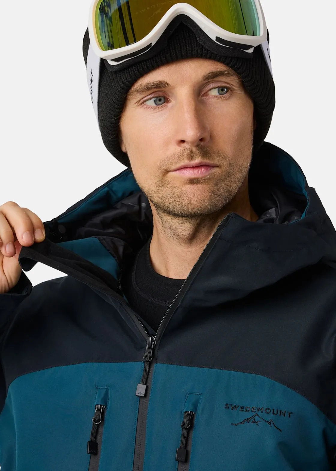 Online Swedemount Freeride Jacket Emerald Green/Black