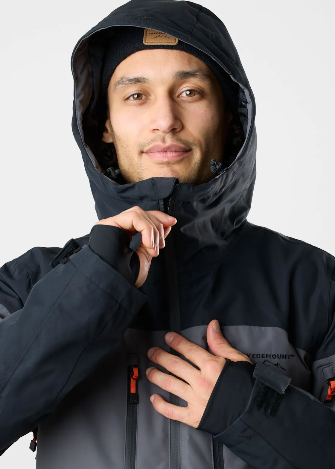 Sale Swedemount Freeride Jacket Charcoal/Black