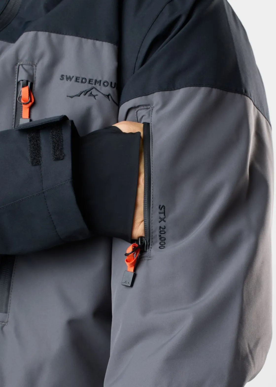 Sale Swedemount Freeride Jacket Charcoal/Black