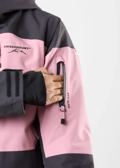 Online Swedemount Freeride Jacket W Dusty Rose/Charcoal