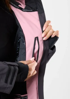 Online Swedemount Freeride Jacket W Dusty Rose/Charcoal