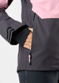 Online Swedemount Freeride Jacket W Dusty Rose/Charcoal