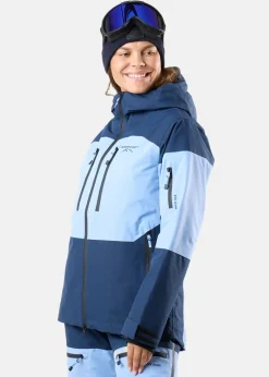 Discount Swedemount Freeride Jacket W Dusty Blue/Midnight Navy