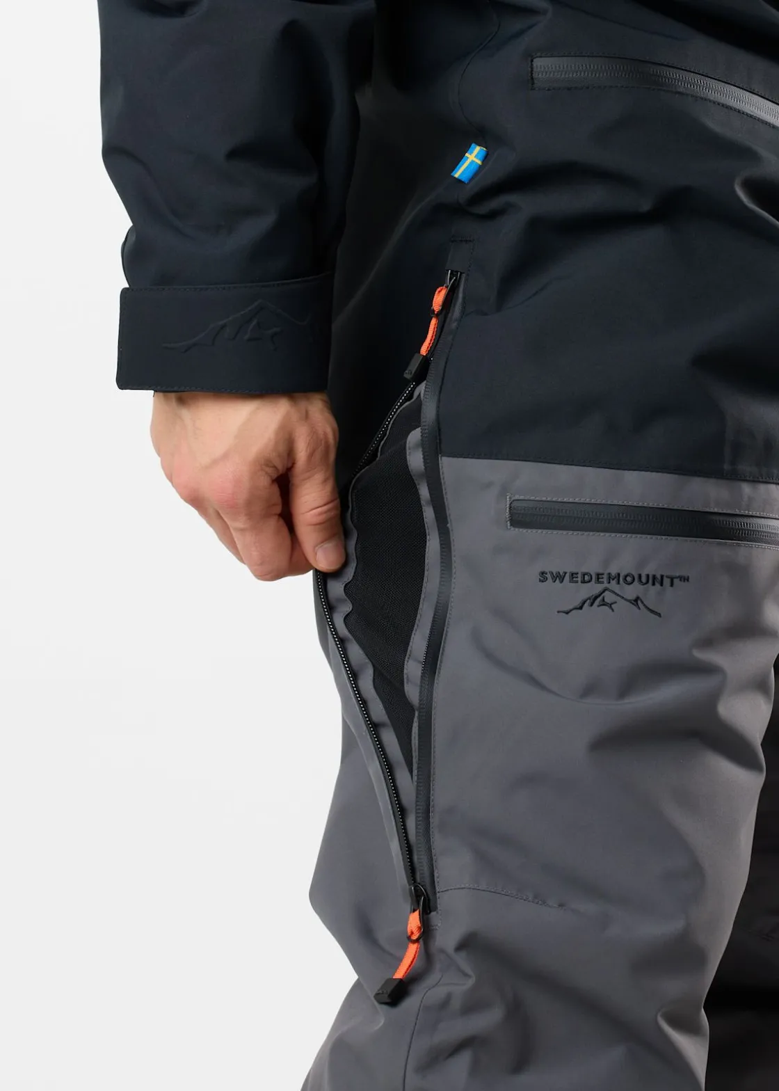 Best Swedemount Freeride Skisuit Charcoal/Black