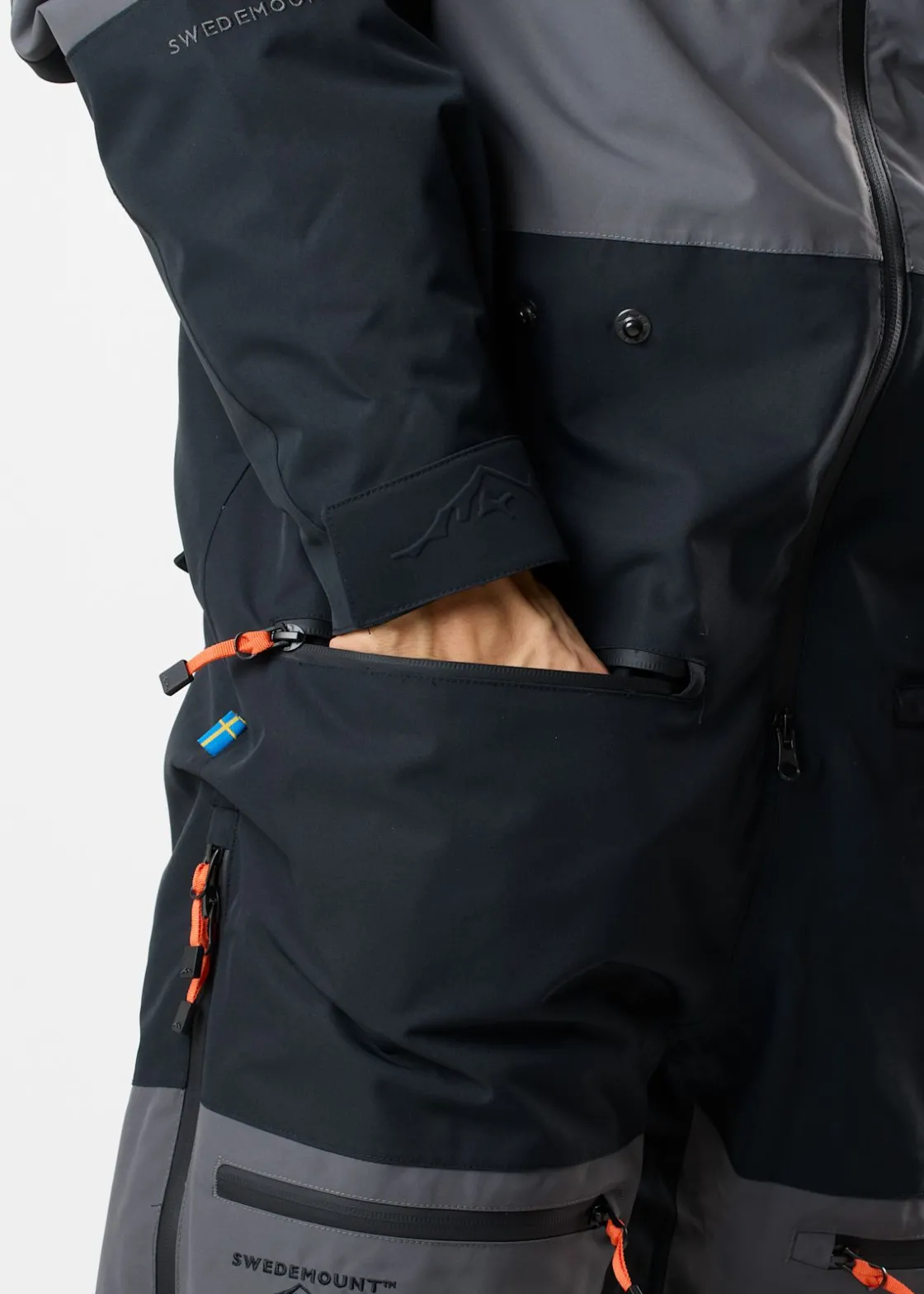 Best Swedemount Freeride Skisuit Charcoal/Black