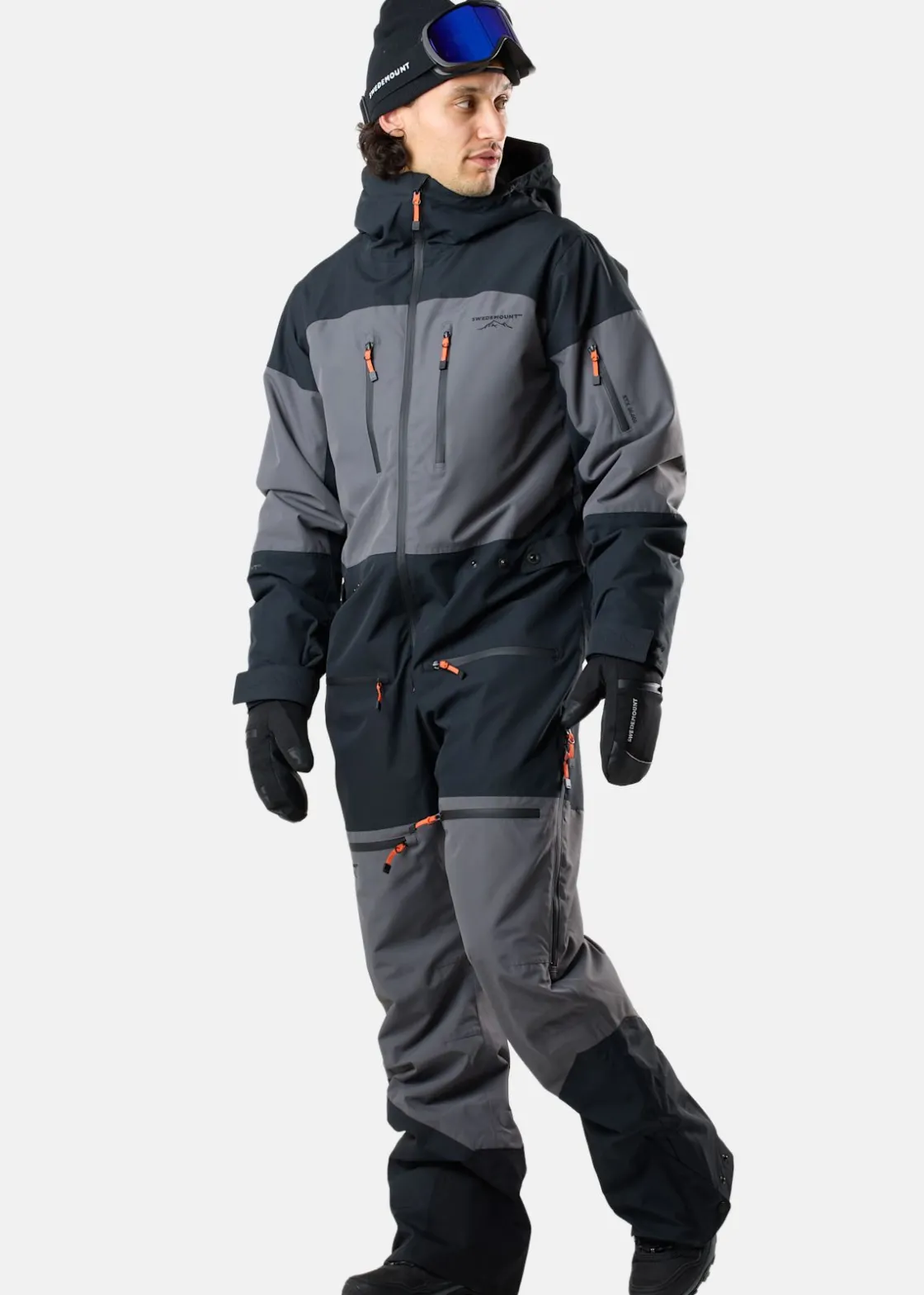 Best Swedemount Freeride Skisuit Charcoal/Black