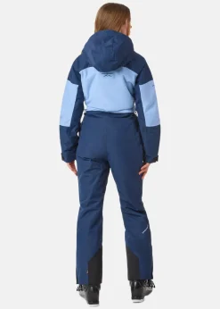 Discount Swedemount Freeride Skisuit II W Dusty Blue/Midnight Navy