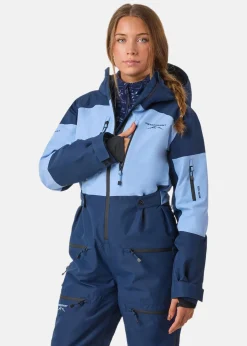 Discount Swedemount Freeride Skisuit II W Dusty Blue/Midnight Navy