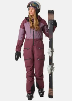 Outlet Swedemount Freeride Skisuit II W Dk. Mauve/Pale Mauve