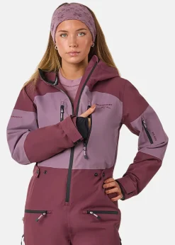 Outlet Swedemount Freeride Skisuit II W Dk. Mauve/Pale Mauve