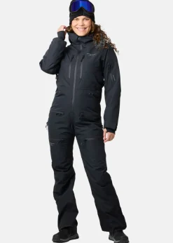 Hot Swedemount Freeride Skisuit W Black/Black