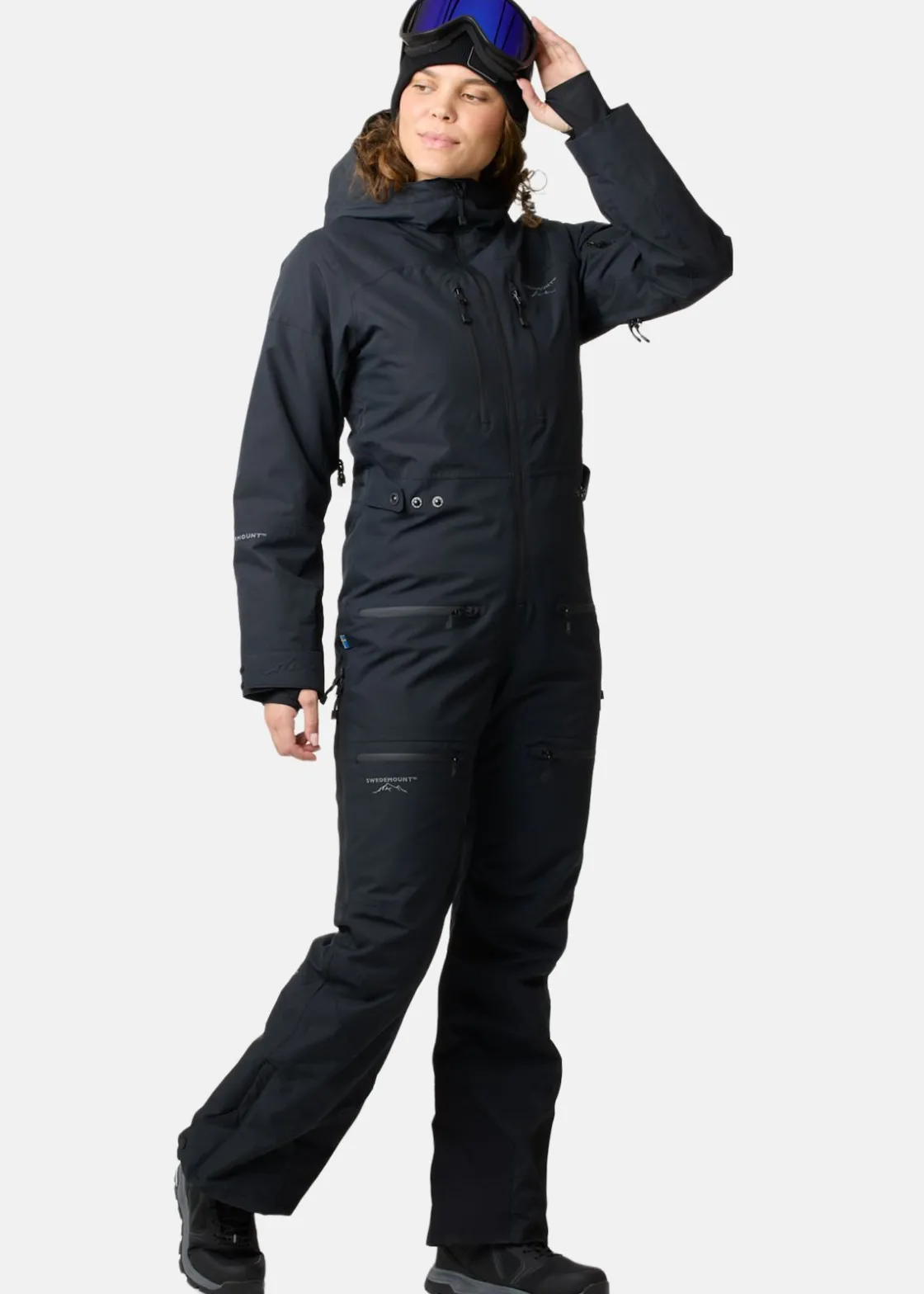 Hot Swedemount Freeride Skisuit W Black/Black