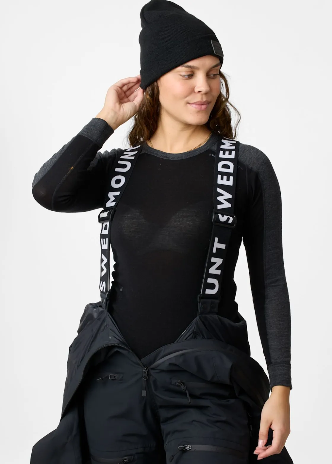 Hot Swedemount Freeride Skisuit W Black/Black