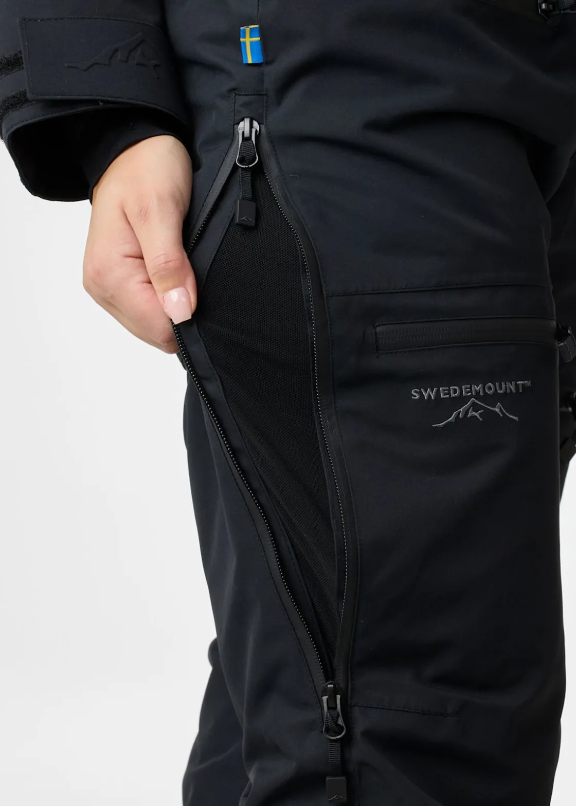 Hot Swedemount Freeride Skisuit W Black/Black