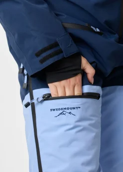 Sale Swedemount Freeride Skisuit W Dusty Blue/Midnight Navy