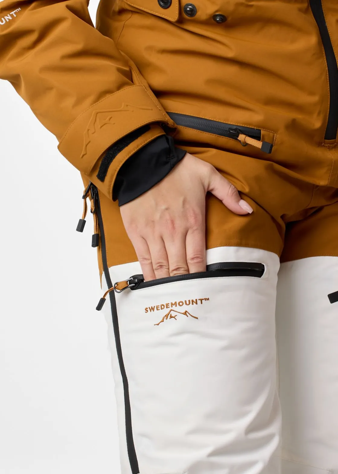 Discount Swedemount Freeride Skisuit W Offwhite/Almond Beige