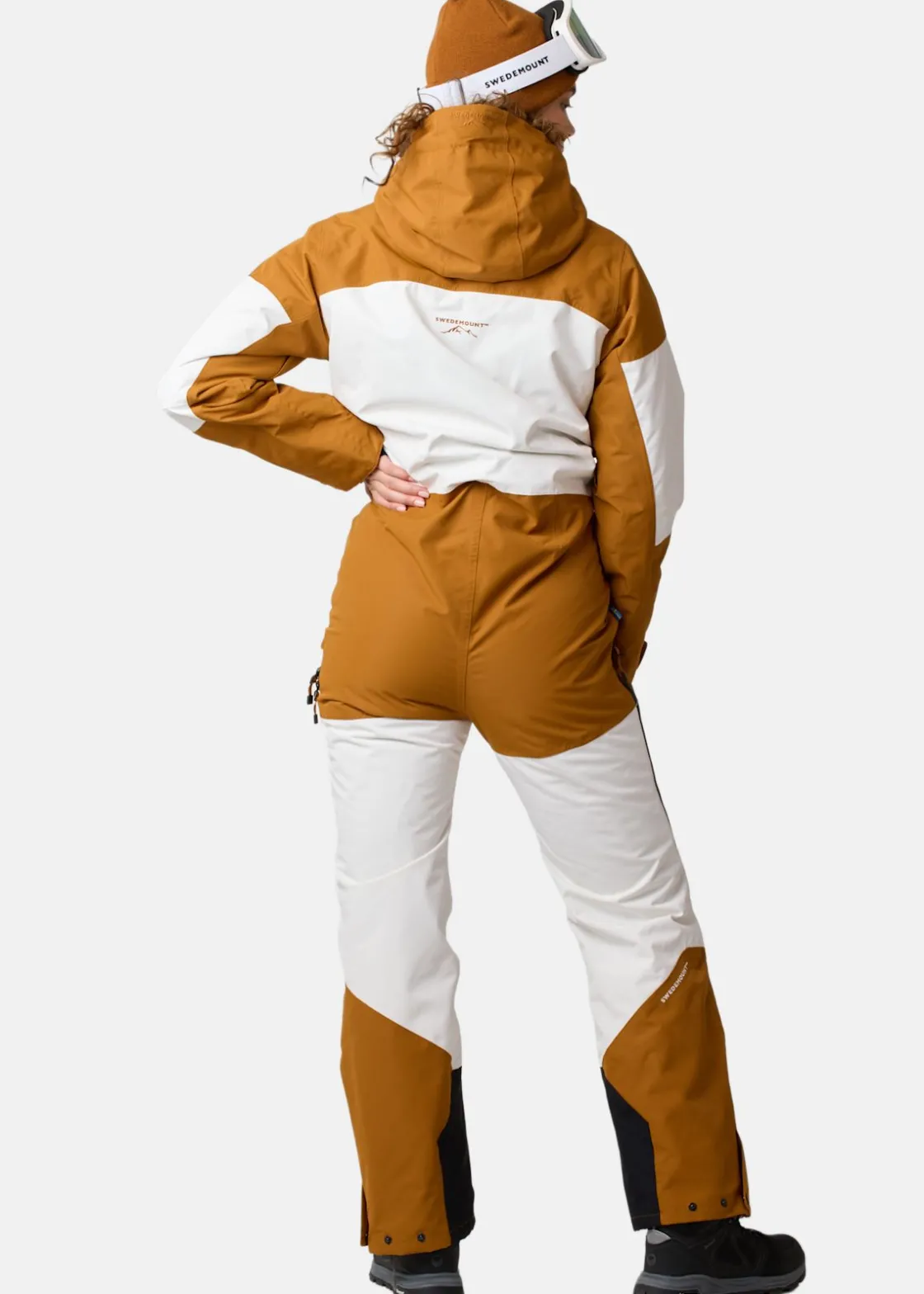 Discount Swedemount Freeride Skisuit W Offwhite/Almond Beige