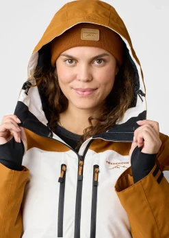 Discount Swedemount Freeride Skisuit W Offwhite/Almond Beige