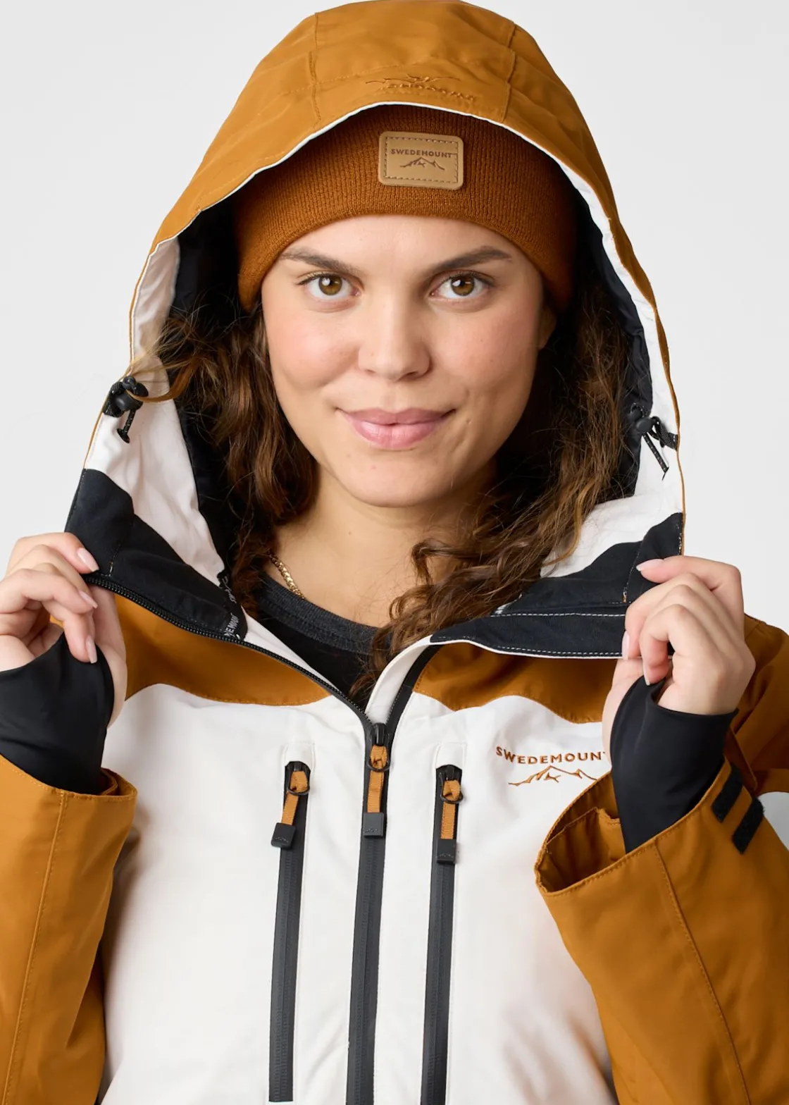 Discount Swedemount Freeride Skisuit W Offwhite/Almond Beige