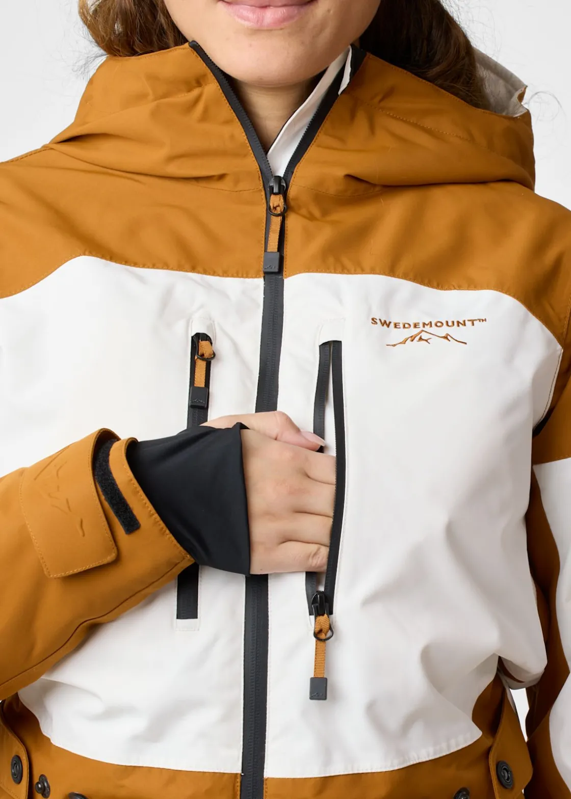 Discount Swedemount Freeride Skisuit W Offwhite/Almond Beige