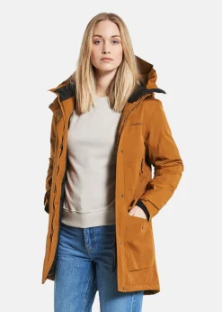 Best Didriksons FRIDA WNS PARKA 6 Cayenne