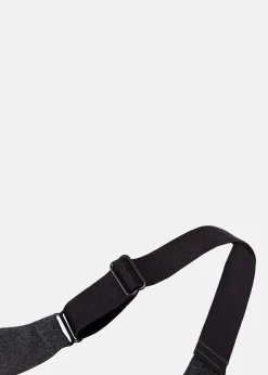 Discount Casall Front Zip Sports Bra Dk grey melange