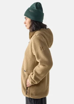 Discount Haglöfs Funäs Pile Hood Women Oak Brown