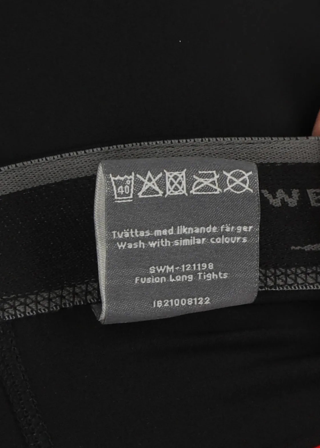 Clearance Swedemount Fusion Long Tights Black