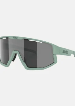Discount Bliz Active Fusion Small Matt Green / Smoke w Silver Mirror