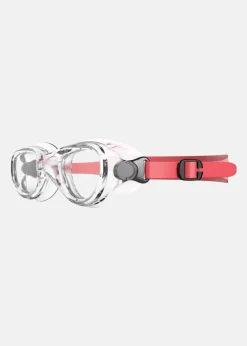 Hot Speedo Futura Classic Junior RED/CLEAR
