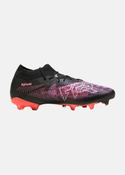 Best Puma FUTURE 8 MATCH FG/AG PUMA Black-PUMA White-Glowing Red