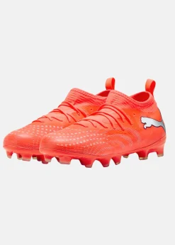 Discount Puma FUTURE 9 MATCH FG/AG Jr Glowing Red-PUMA White-PUMA Black-PUMA Silver