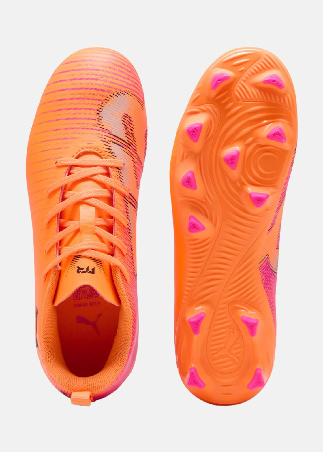 Best Puma FUTURE 8 PLAY FG/AG Jr Heat Fire-PUMA Black-Ravish