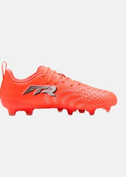 Clearance Puma FUTURE 9 PLAY FG/AG Jr Glowing Red-PUMA White-PUMA Black-PUMA Silver