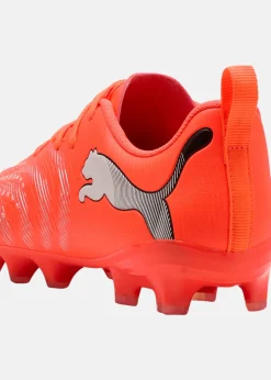Clearance Puma FUTURE 9 PLAY FG/AG Jr Glowing Red-PUMA White-PUMA Black-PUMA Silver