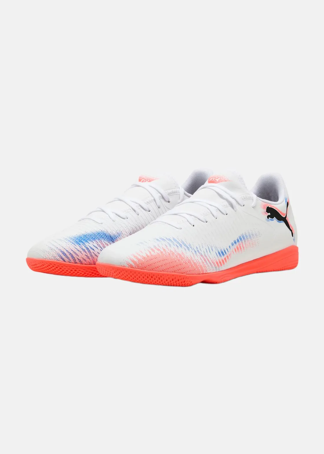 New Puma FUTURE 8 PLAY IT PUMA White-PUMA Black-Glowing Red