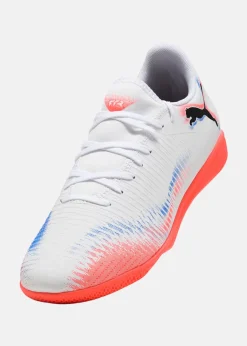 New Puma FUTURE 8 PLAY IT PUMA White-PUMA Black-Glowing Red