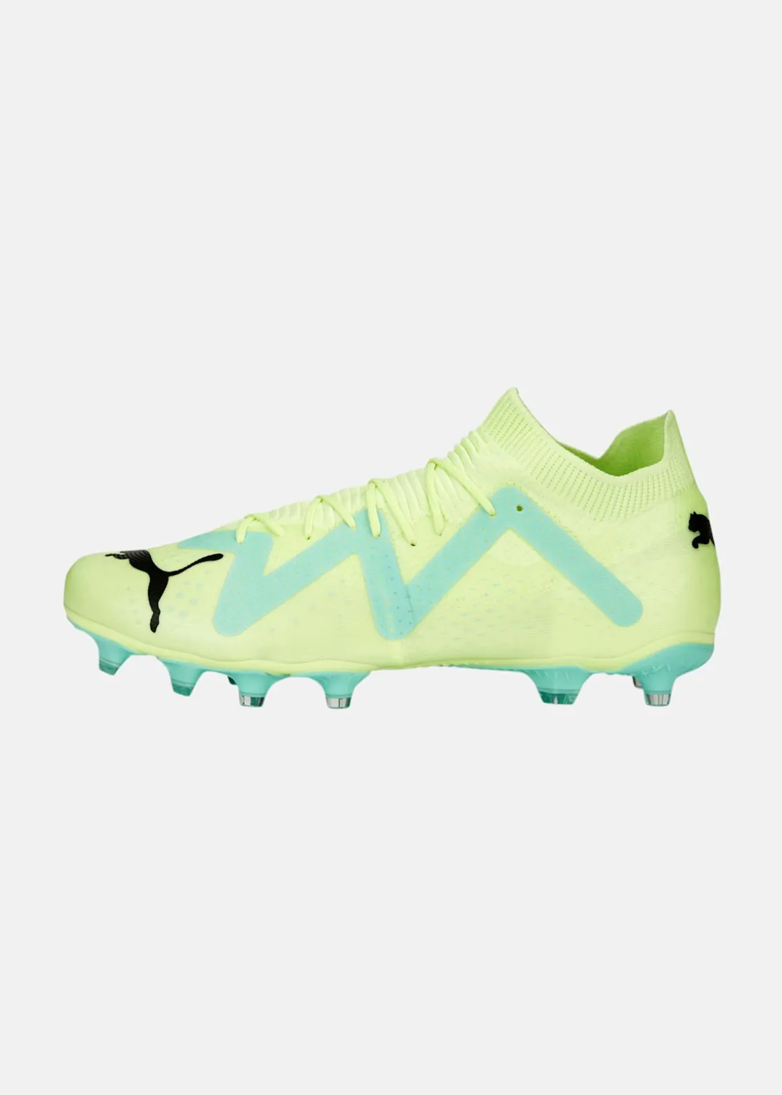 New Puma FUTURE MATCH FG/AG Fast Yellow-PUMA Black-Electric Peppermint
