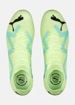 New Puma FUTURE MATCH FG/AG Fast Yellow-PUMA Black-Electric Peppermint