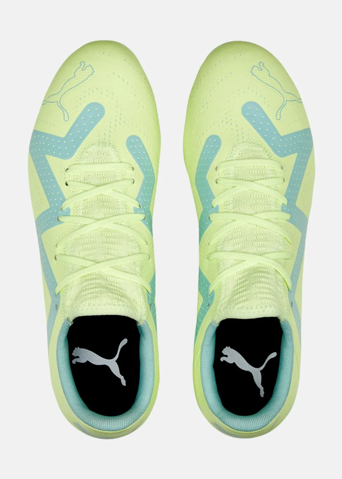 New Puma FUTURE PLAY FG/AG Fast Yellow-PUMA Black-Electric Peppermint