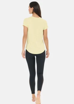 Best Athlecia Gaina V2 W S/S Tee Transparent Yellow